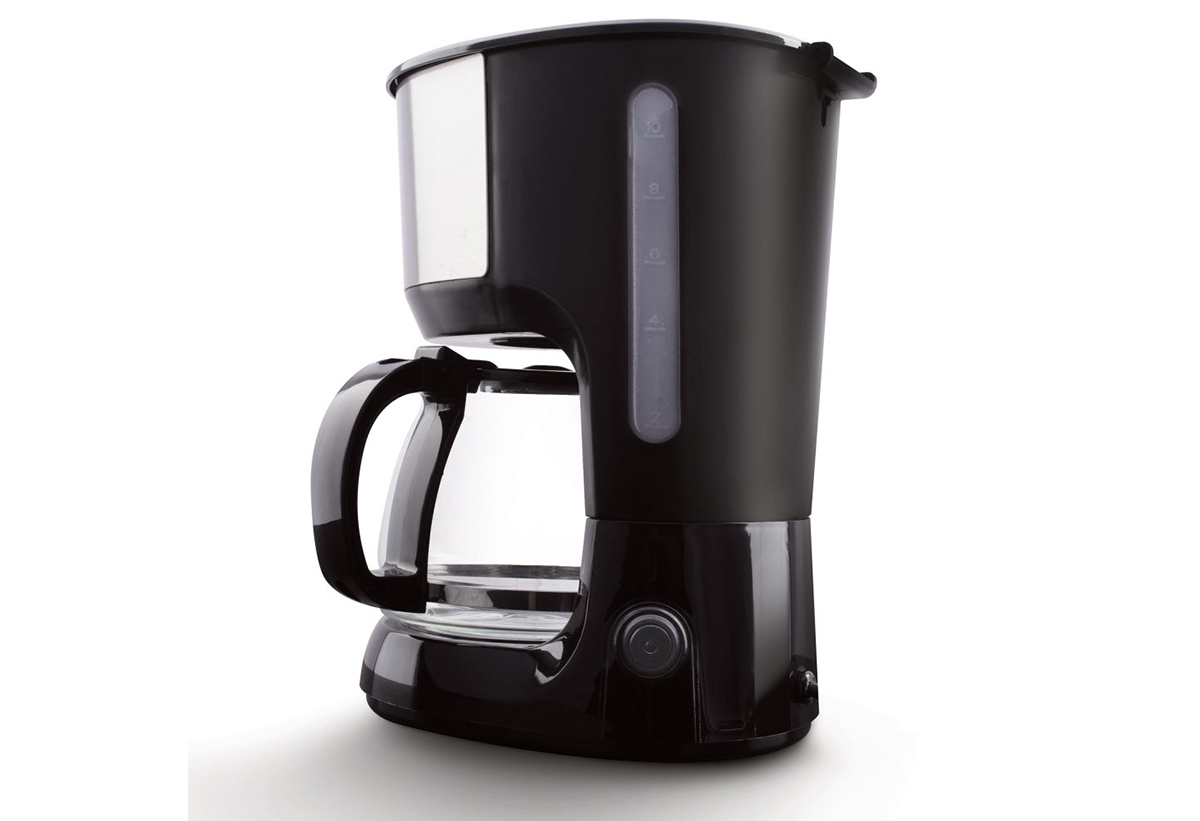 Απεικονίζεται η καφετιέρα